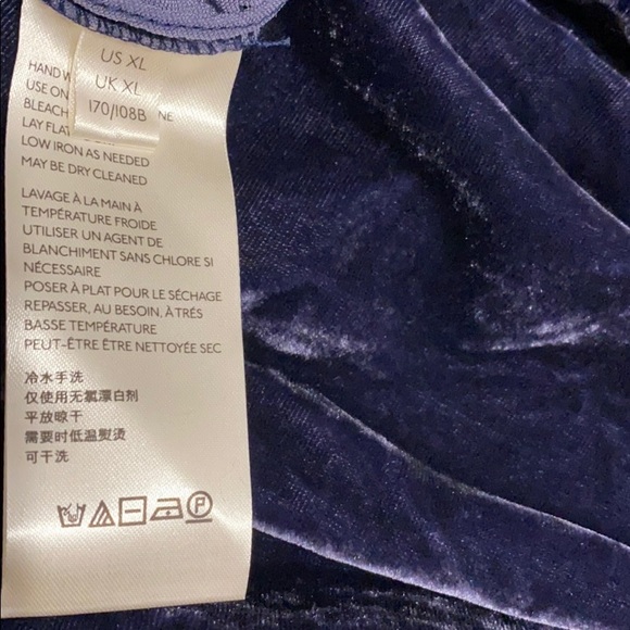 Free People Adelle Velvet Tunic Top. XL, M - Picture 16 of 16